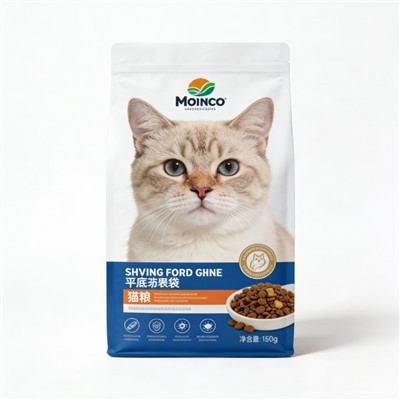 Flachbodenbeutel für Katzenfutter